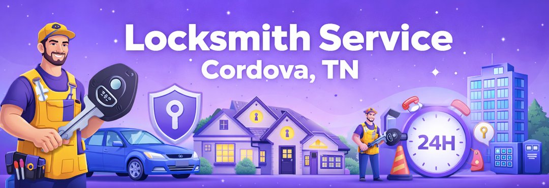 Brainetix Locksmith Cordova - Professional 24 Hour Locksmith Service in Cordova TN